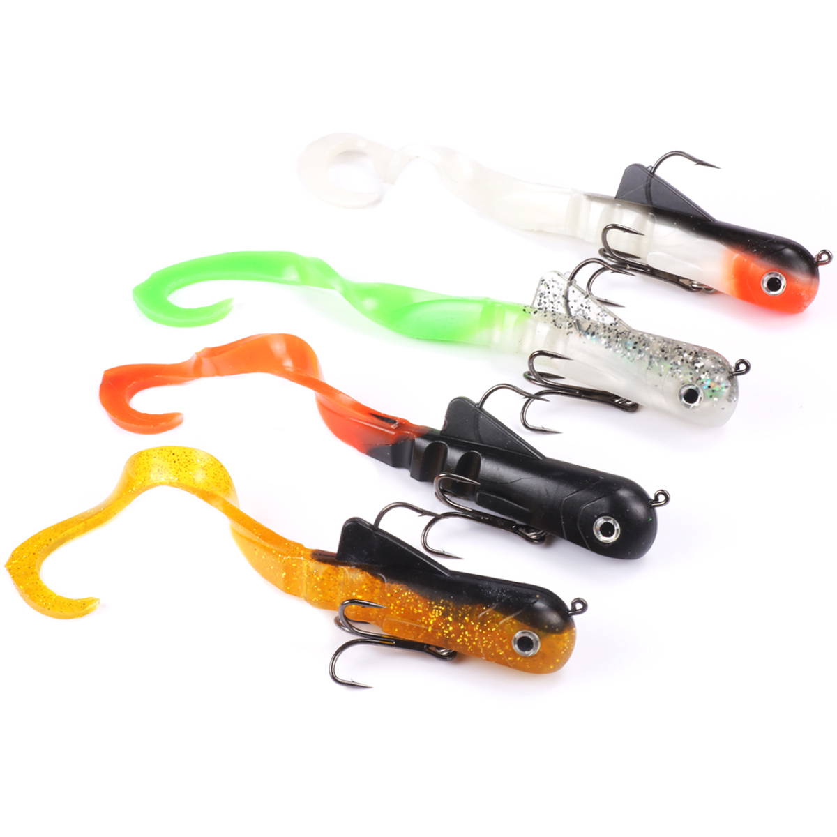 Fishing Lure Jerkbait - 4 Teile/los Mizugiwa Flach Hecht köder