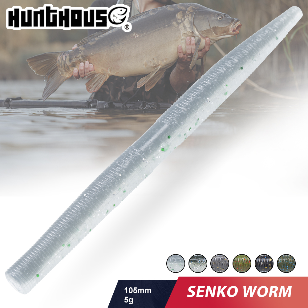 Fishing Lure Soft Plastic - Hunthouse Senko Worm Weicher Angelköder 105mm/5g