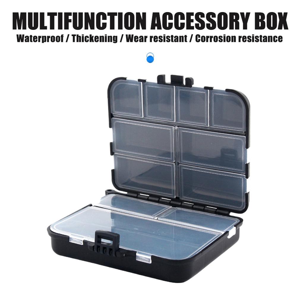 Fishing Lure Making Kit - Köder-Aufbewahrungsbox, Angelgerät, Köder-Aufbewahrungsboxen, tragbarer doppelseitiger Köder-Haken-Organizer,