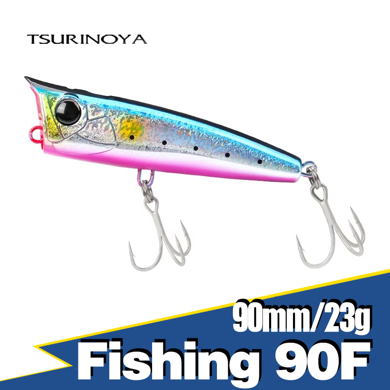 Fishing Lure Topwater - TSURINOYA 90mm 23g Topwater Popper Angeln