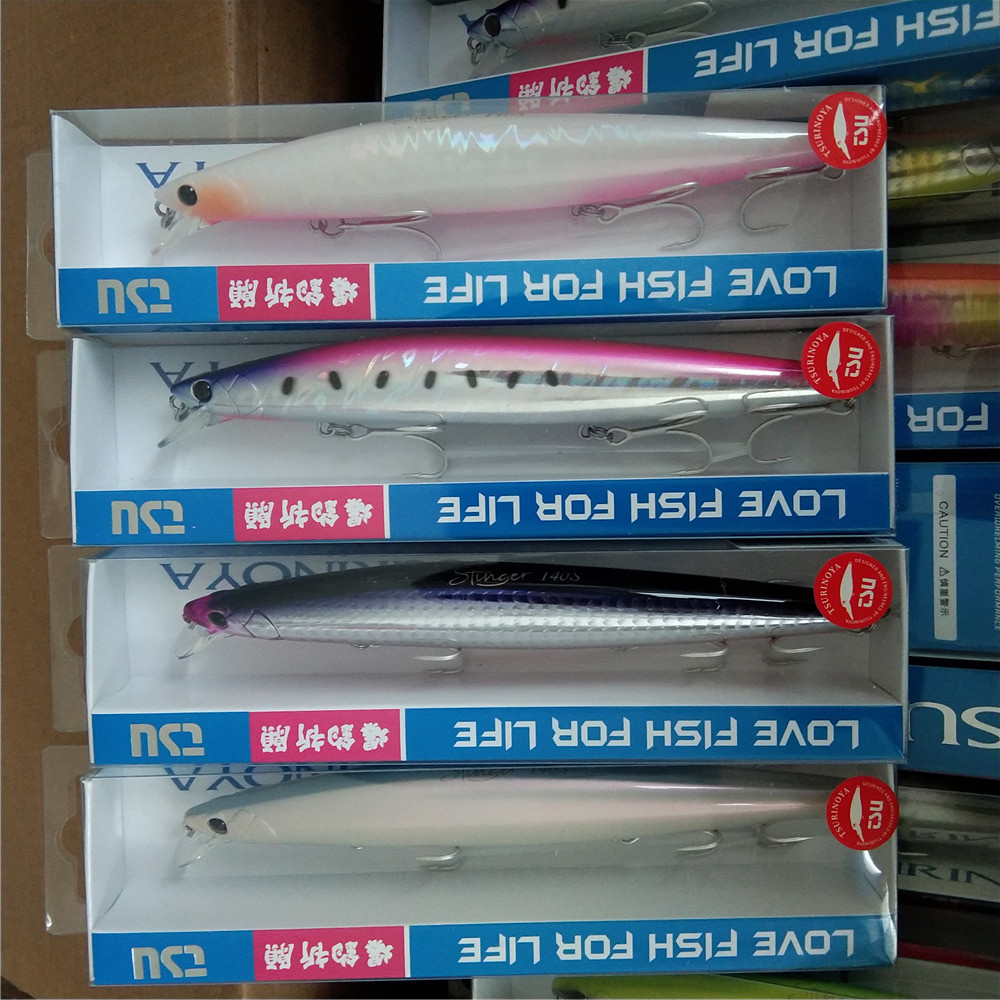 Fishing Lure Jerkbait - Tsurinoya 4pcs 140s Angel köder sinkende