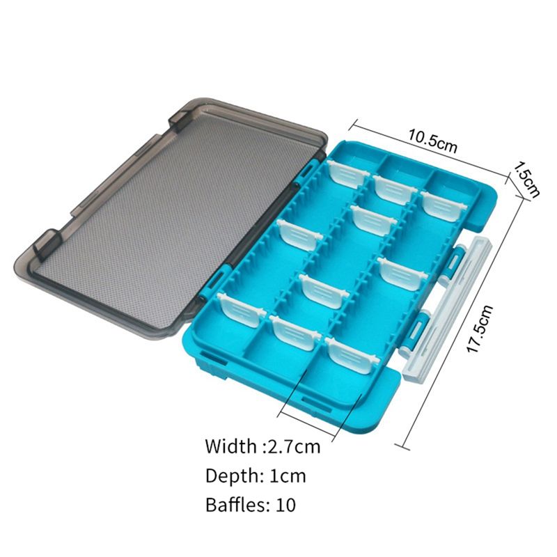 Fishing Lure Box - POPULAR-5 Stück Angelköderbox Jigs Köderkoffer Künstlicher