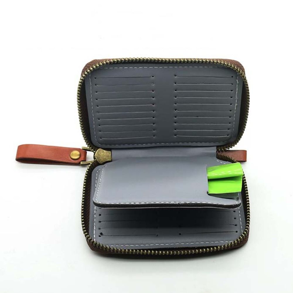Fishing Lure Jig - PU-Leder Köder-Aufbewahrungstasche, Angelköder-Tragetasche, Jig-Spinner-Tasche mit Großer