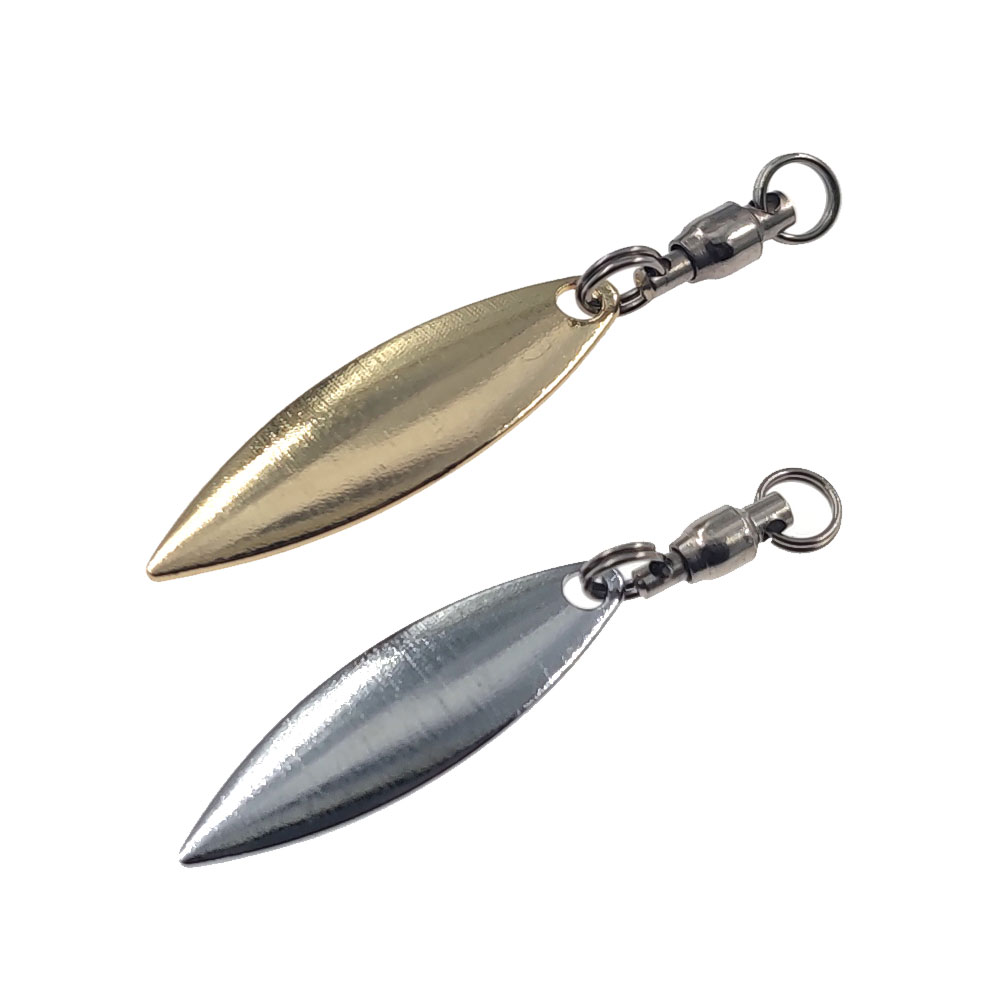 Fishing Lure Blade Bait - 10 stücke Willowleaf Klingen Spinner Köder