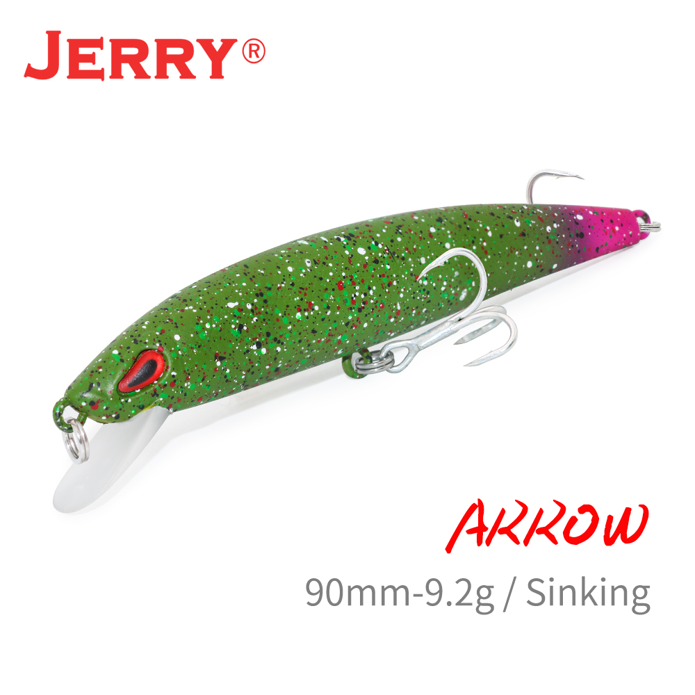 Fishing Lure Jerkbait - Jerry Pfeil Sinking Casting Trolling Minnow