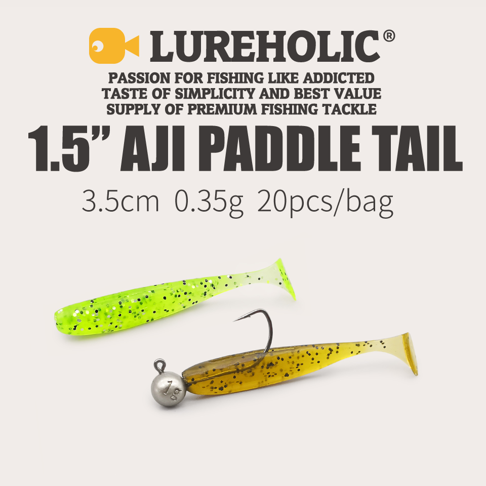 Fishing Lure Soft Plastic - LUREHOLIC 1,5