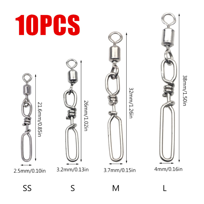 Fishing Lure Kit - Packung mit 20 hochfesten, rollenden, kugelgelagerten