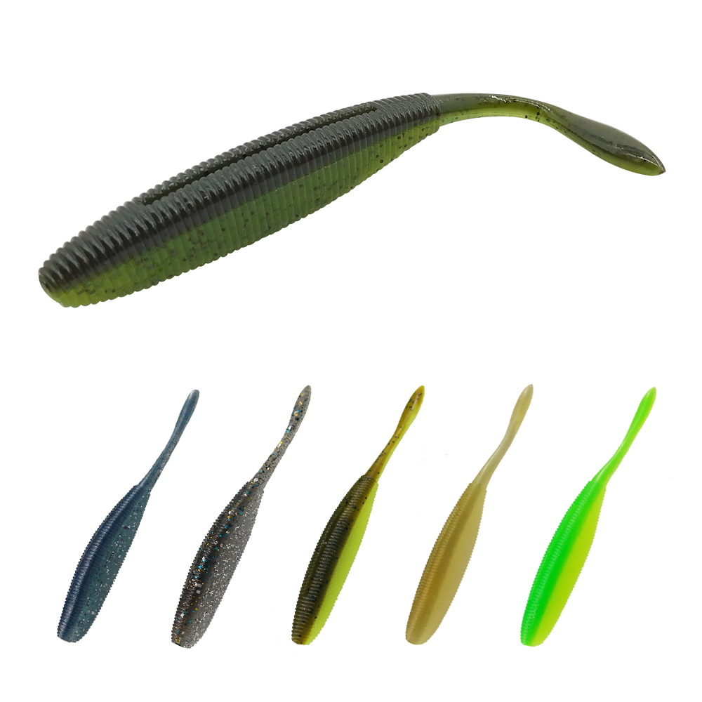 Fishing Lure Soft Plastic - ESFISHING Drive Shad 100mm 8 Stück