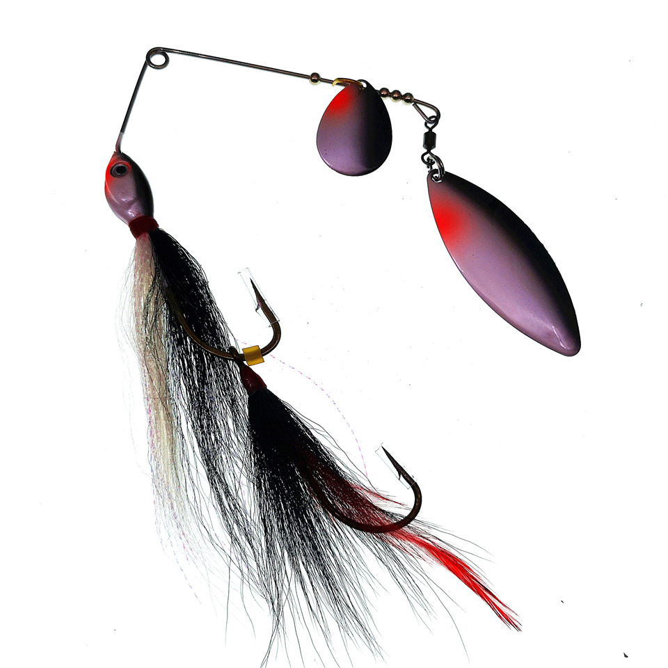 Fishing Lure Blade Bait - MUKUN Angel-Spinnerbait-Köder, 39 g, Spinnerköder mit