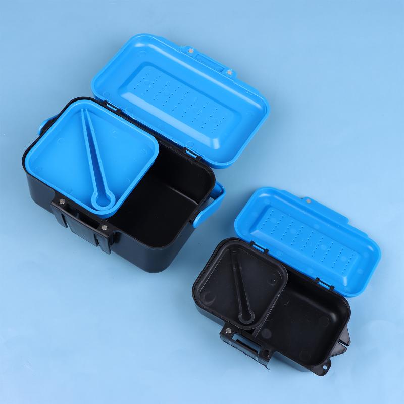 Fishing Lure Box - Tragbare Angelköderbox für lebende Köder, Haken