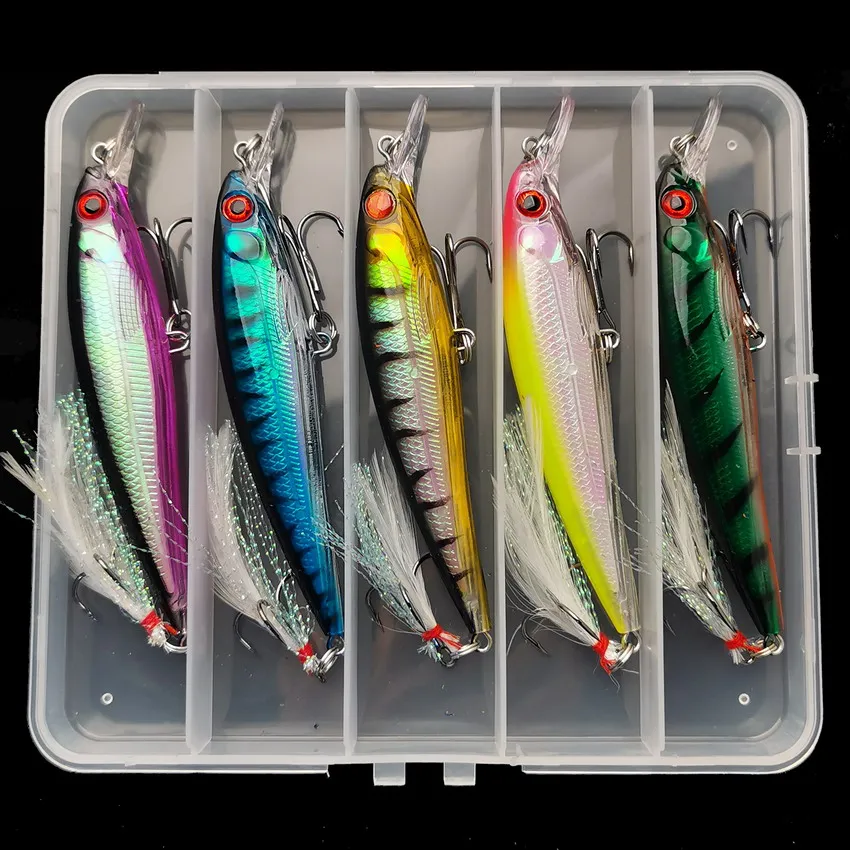 Fishing Lure Box - 5 teile/schachtel Laser 3d Augen bionic