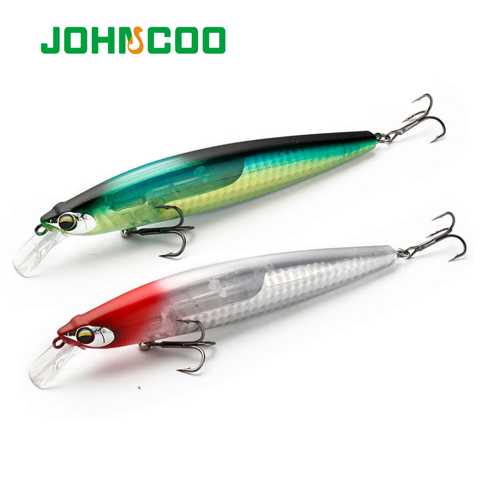 Fishing Lure Blade Bait - JOHNCOO Schwimm Minnow 130mm 18,5g Lange