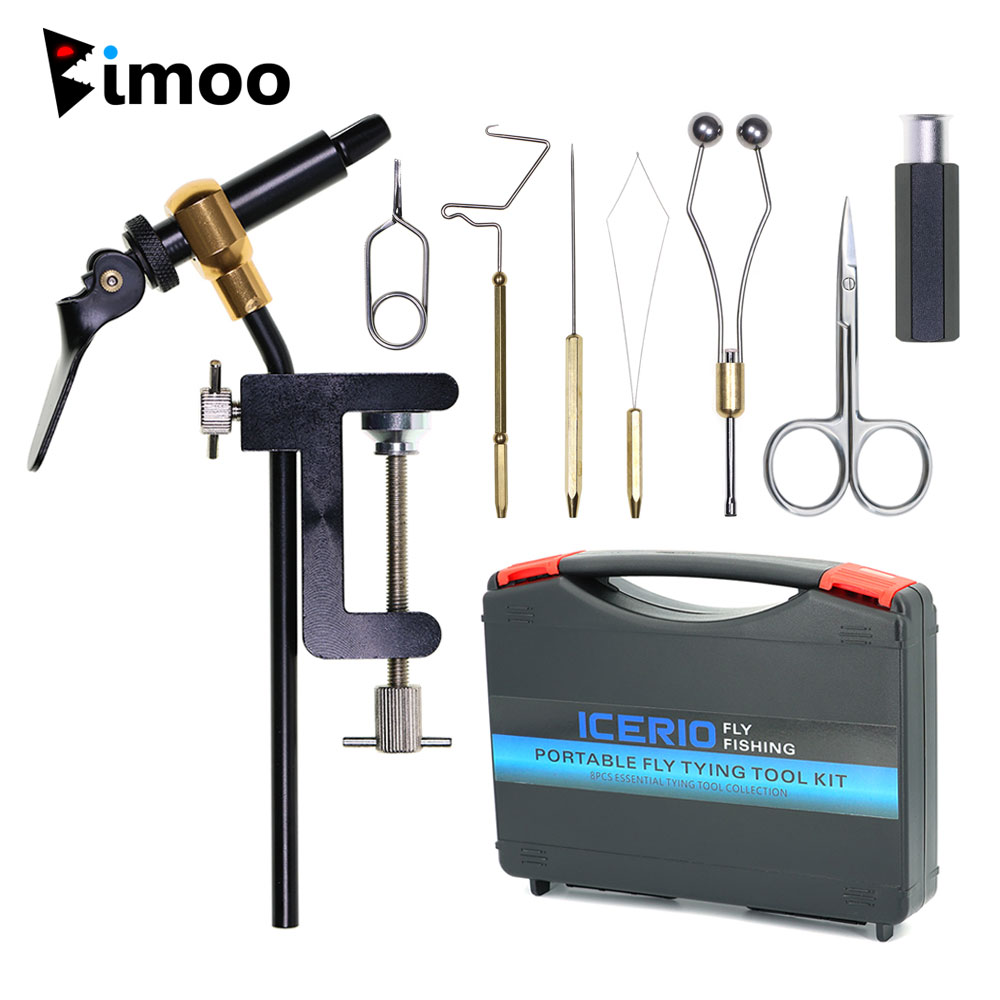 Fishing Lure Making Kit - 8-teiliges Set aus gehärtetem Stahl: C-Klemme,