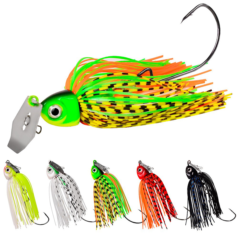 Fishing Lure Buzzbait - 12G/15G/20G Chatterbait Spinnerbait Weedless Angelköder Buzzbait
