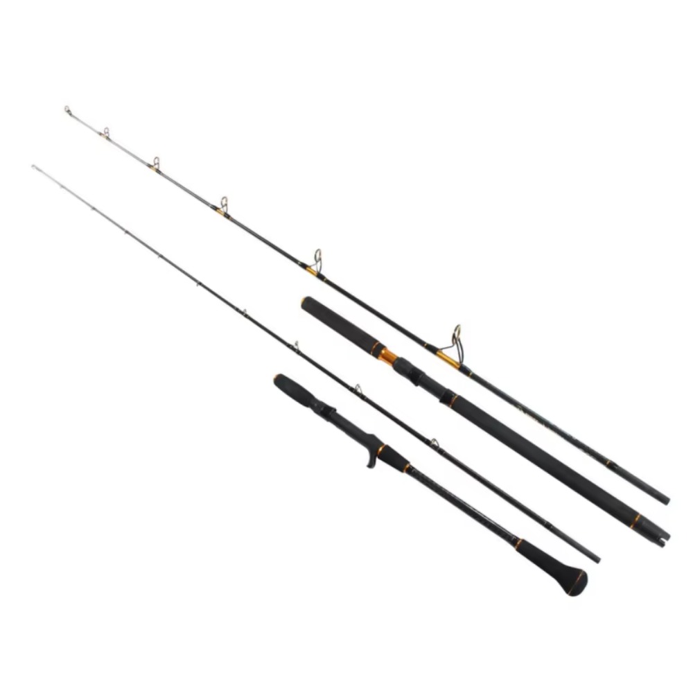 Fishing Lure Jig - Reine Carbon-Baitcasting-Rute für Meeresangeln 60-500g Jigging-Ködergewicht