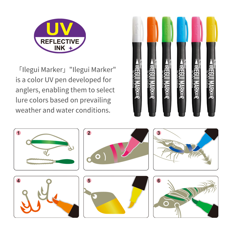 Neues Angelzubehör UV-Fluoresz – Fishing Lure Accessories Bewertung und Preis