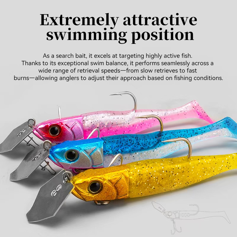 TSURINOYA FLUTTER 110mm 32g We – Fishing Lure Blade Bait Bewertung und Preis