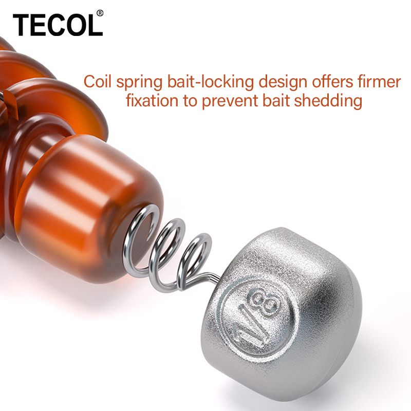 TECOL 1G 1.75G 2.7G 3.5G Spira – Fishing Lure Accessories Bewertung und Preis