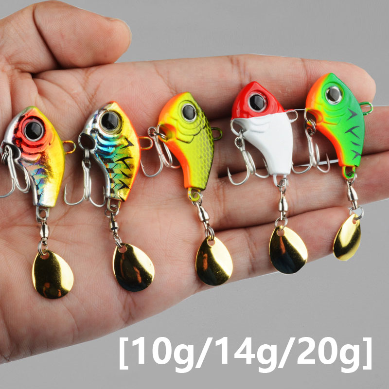 5 PCS In Tackle Box Schwanz Sp – Fishing Lure Blade Bait Bewertung und Preis