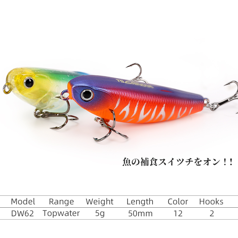 TSURINOYA Topwater Angelköder  – Fishing Lure Topwater Bewertung und Preis