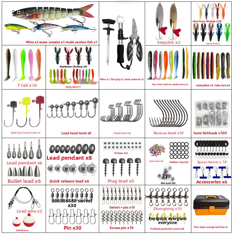 Großes Vierschichtiges Outdoor – Fishing Lure Box Bewertung und Preis