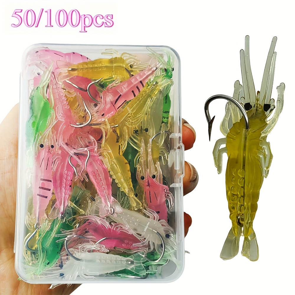 50/100 stücke Künstliche Weich – Fishing Lure Crankbait Bewertung und Preis