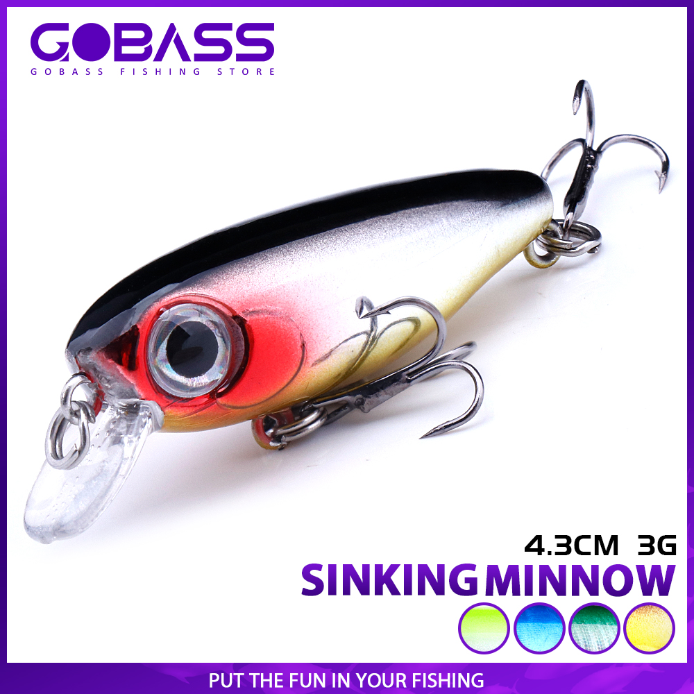GOBASS Mini Minnow Angelköder  – Fishing Lure Jerkbait Bewertung und Preis