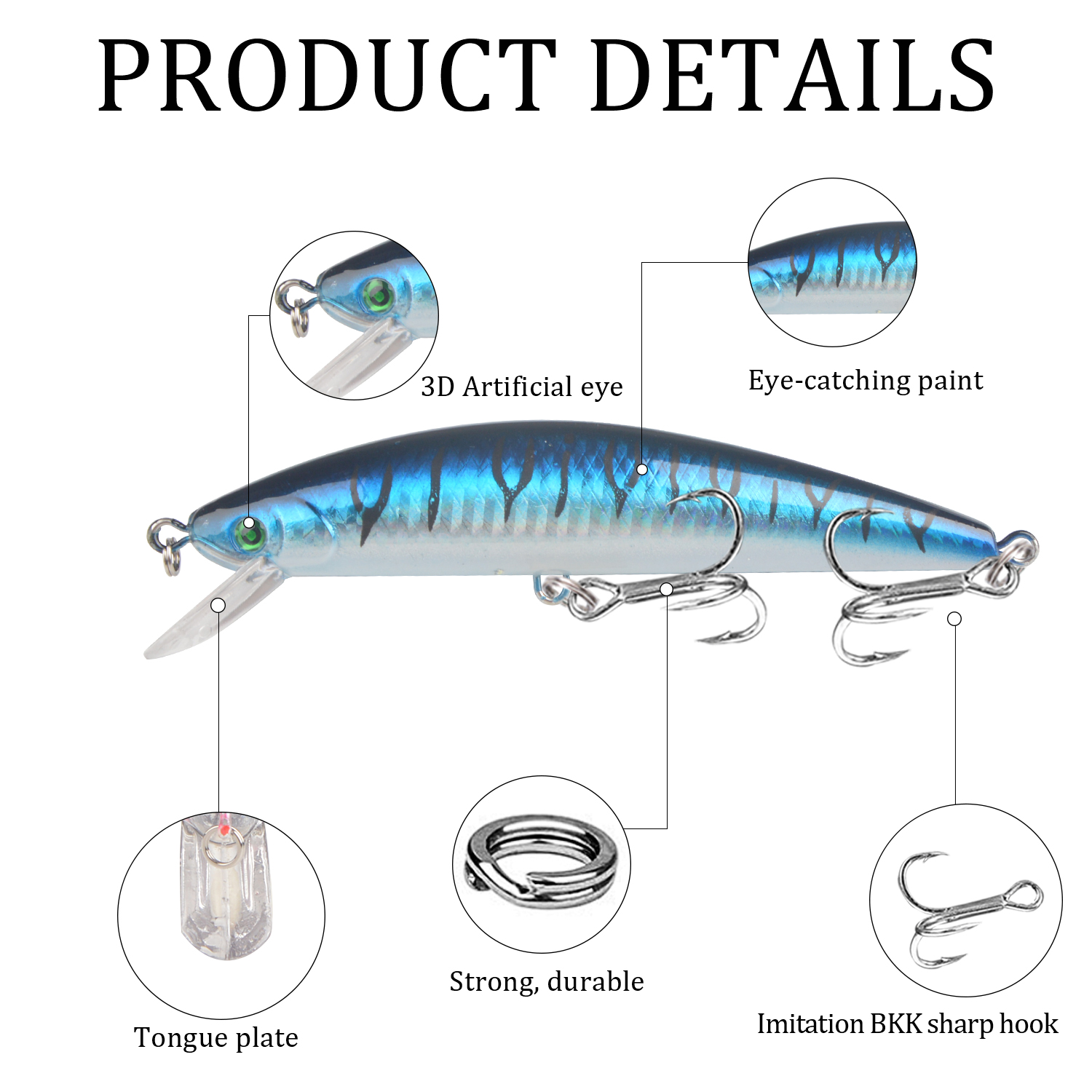 1Pcs Sinking Minnow Angeln Loc – Fishing Lure Crankbait Bewertung und Preis