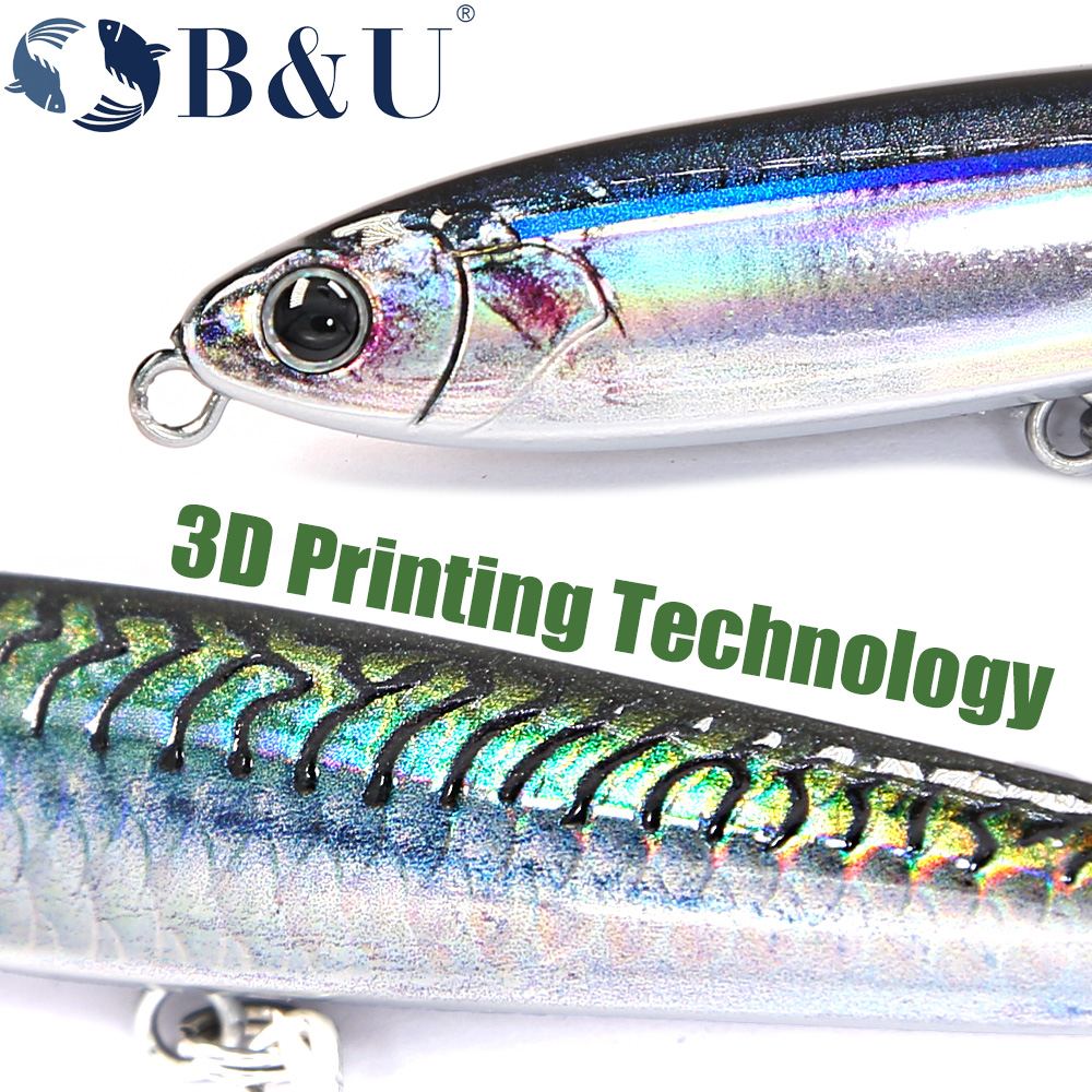 B&U Sinking Pencil Angelköder  – Fishing Lure Jerkbait Bewertung und Preis