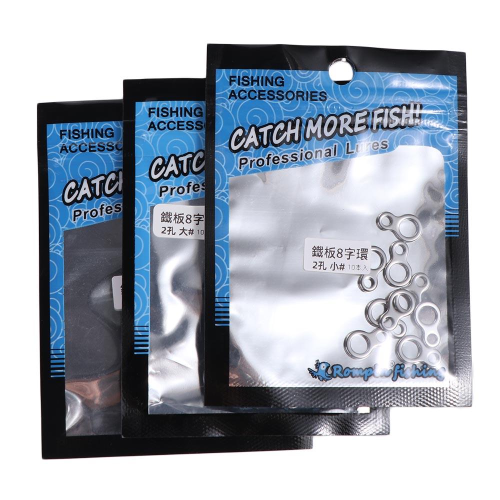 10 Stück Edelstahl-Angelringe, – Fishing Lure Jig Bewertung und Preis