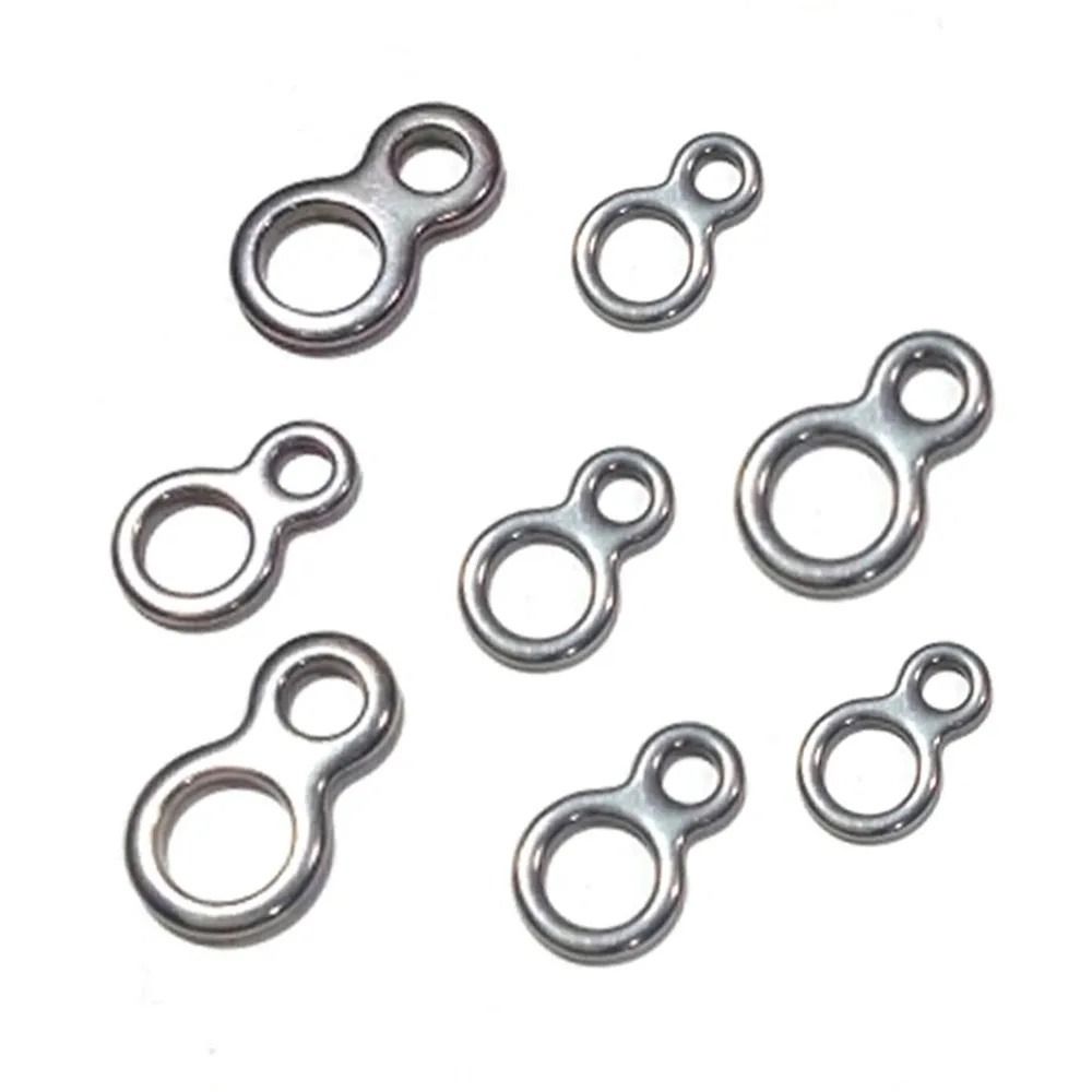 10 Stück Edelstahl-Angelringe, – Fishing Lure Jig Bewertung und Preis