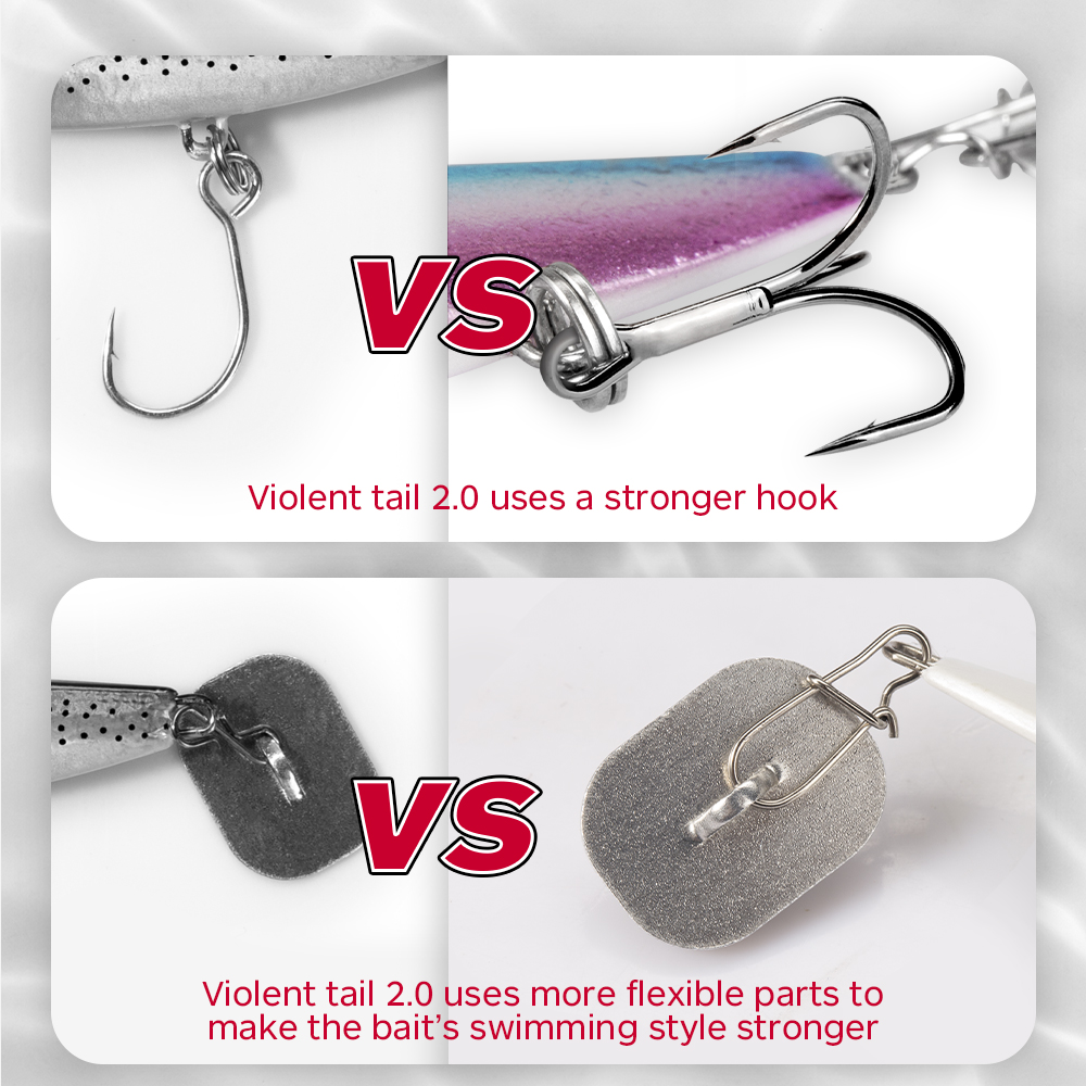 Hunthouse Violent Tail 2.0 Jig – Fishing Lure Soft Plastic Bewertung und Preis