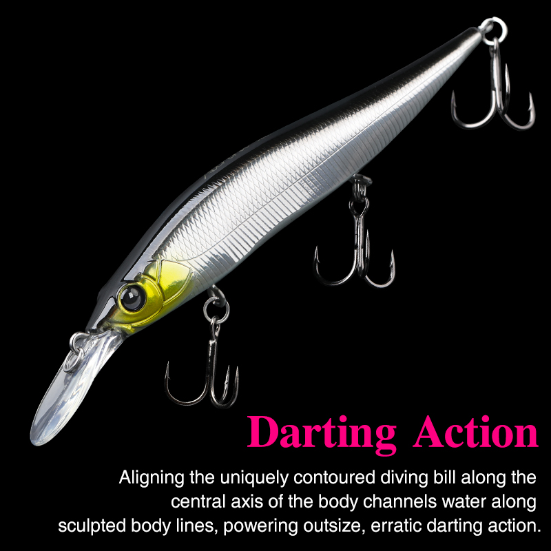 TSURINOYA Suspend Minnow AUROR – Fishing Lure Swimbait Bewertung und Preis