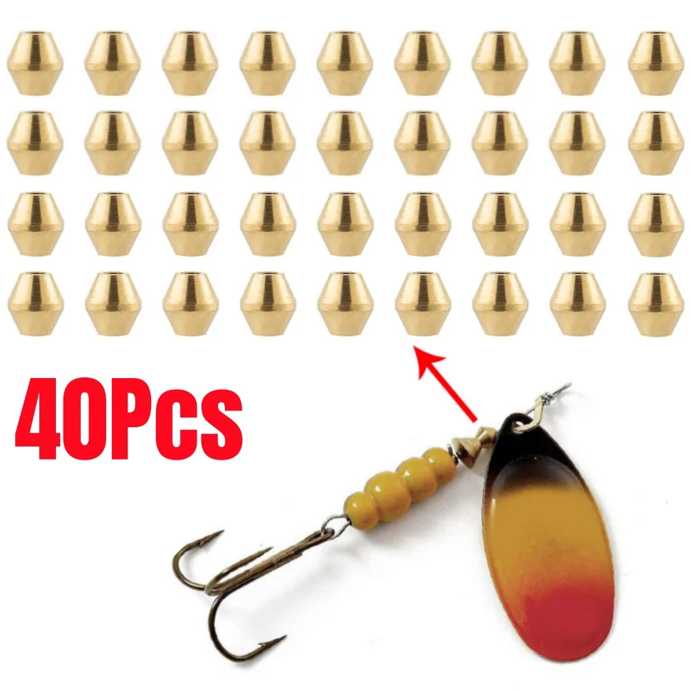 40 Stück DIY Köder Messing Ang – Fishing Lure Spinnerbait Bewertung und Preis