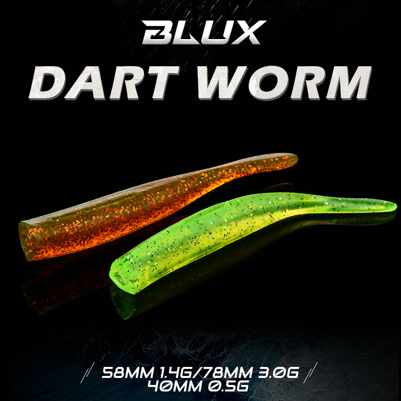 BLUX Neue Dart Wurm Weichen Kö – Fishing Lure Spinner Bewertung und Preis