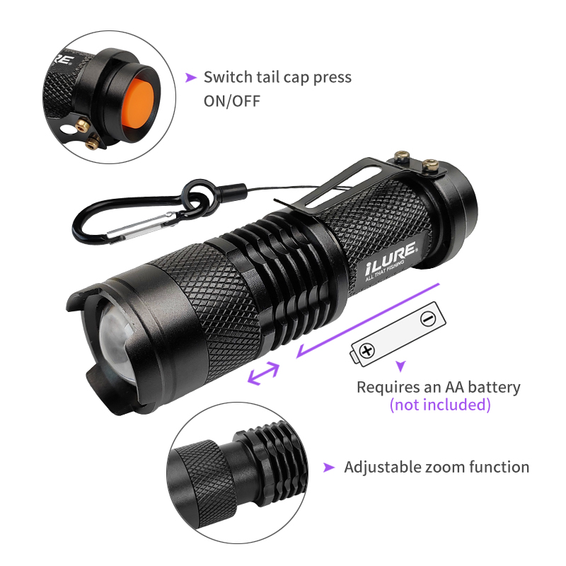 Mini UV Taschenlampe 395nm Ult – Fishing Lure Making Kit Bewertung und Preis
