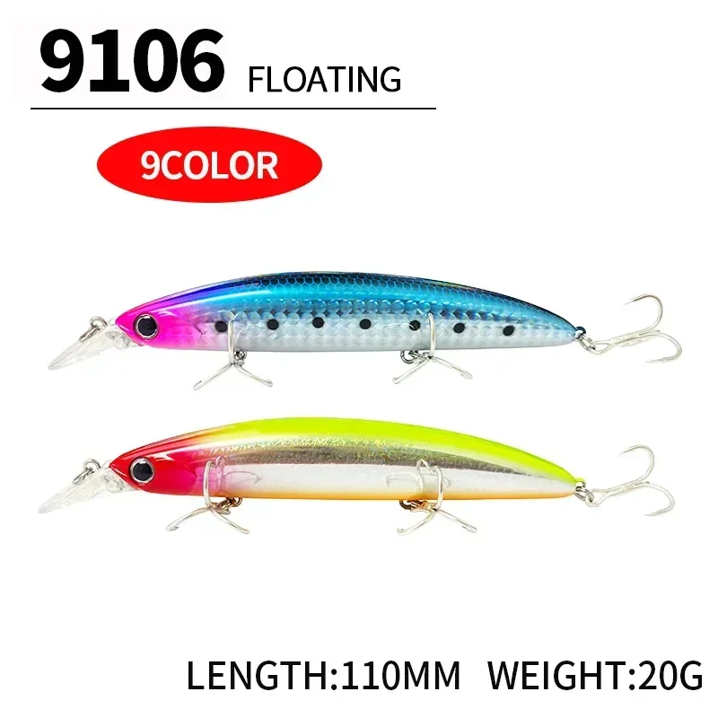 Schwimmende Minnow-Angelköder, – Fishing Lure Spinnerbait Bewertung und Preis