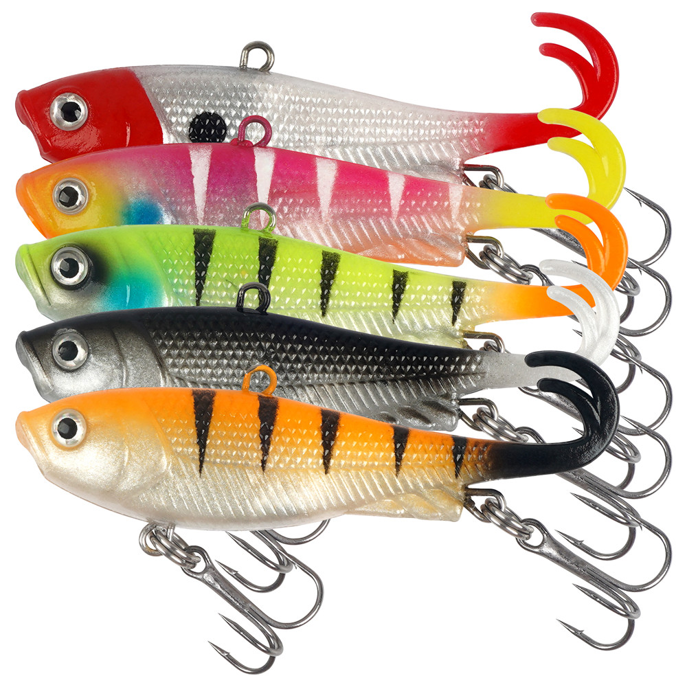 5 Stück vorgezeichnete Jig-Kop – Fishing Lure Swimbait Bewertung und Preis