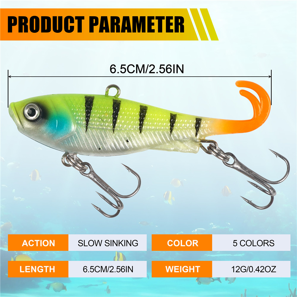 5 Stück vorgezeichnete Jig-Kop – Fishing Lure Swimbait Bewertung und Preis