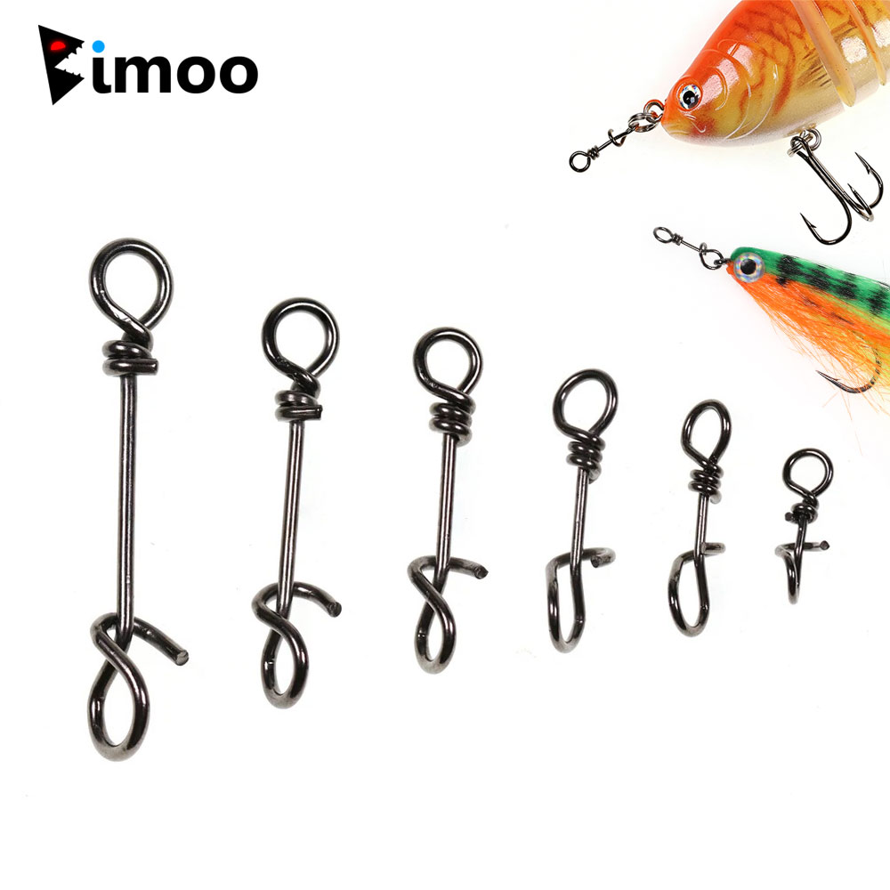 Bimoo 50 Stück Edelstahl Schne – Fishing Lure Accessories Bewertung und Preis