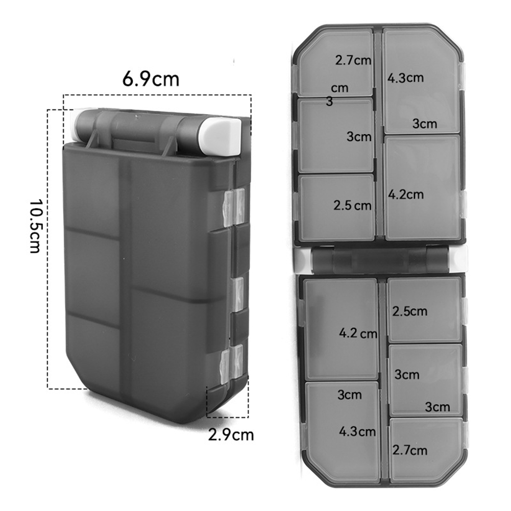 Angelgerät-Box, doppelseitig,  – Fishing Lure Accessories Bewertung und Preis
