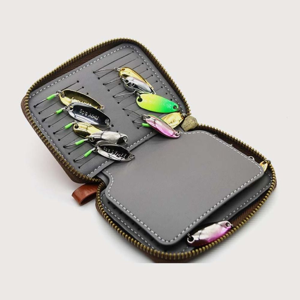 PU-Leder Köder-Aufbewahrungsta – Fishing Lure Jig Bewertung und Preis