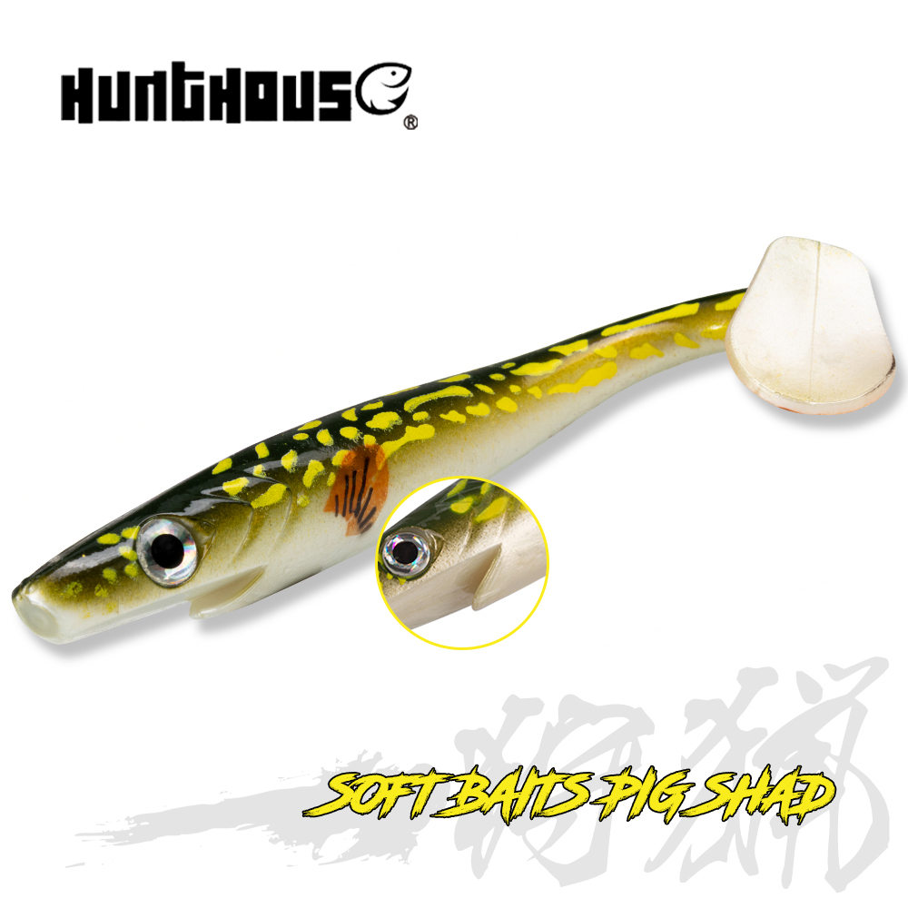 Hunthouse Hechtköder Pig Shad  – Fishing Lure Soft Plastic Bewertung und Preis