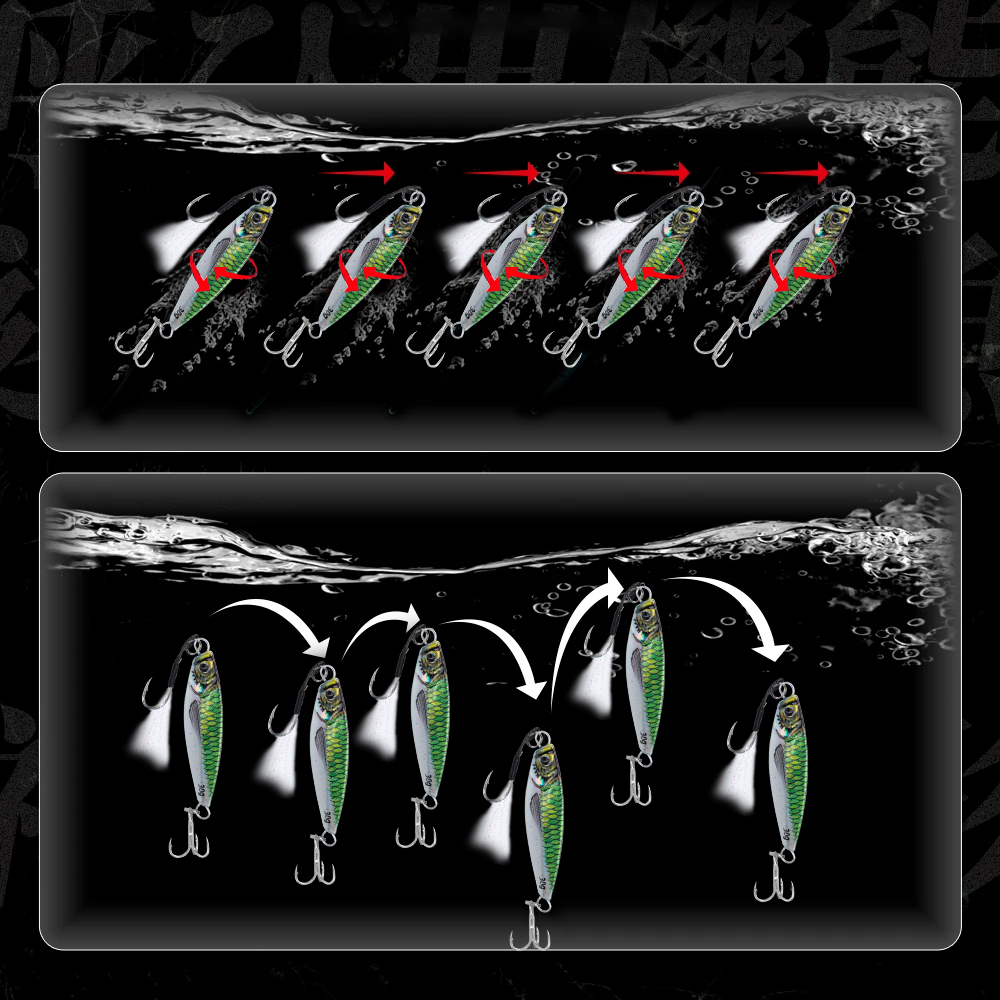 Hunt house Metal Jig Angel köd – Fishing Lure Swimbait Bewertung und Preis