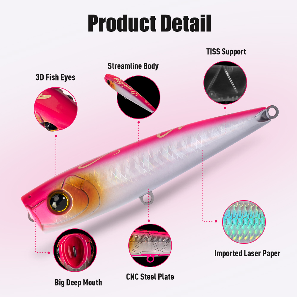 YOOFISH GT Angelköder Topwater – Fishing Lure Buzzbait Bewertung und Preis