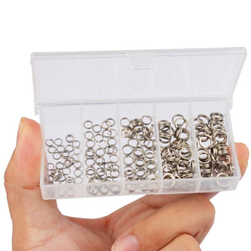 200 Stück 5 Größen Hochfeste E – Fishing Lure Accessories Bewertung und Preis