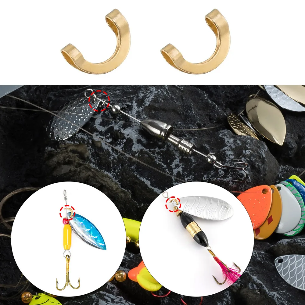 100 stücke Angeln U Förmigen F – Fishing Lure Spinnerbait Bewertung und Preis
