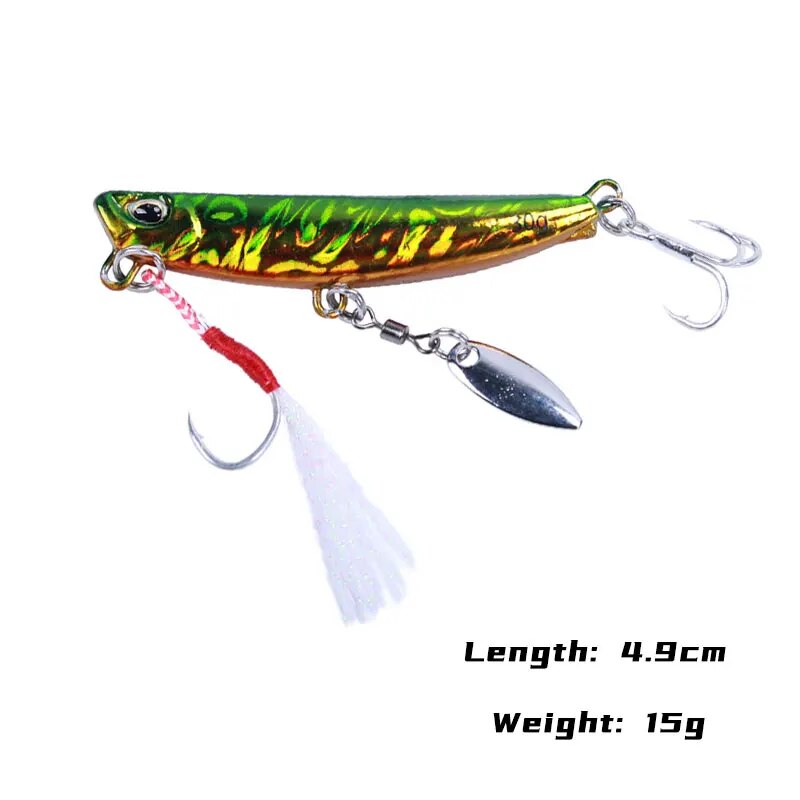 Metall Jig Löffel Angeln Lockt – Fishing Lure Buzzbait Bewertung und Preis