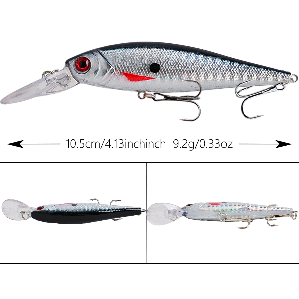 8 Stück Angelköder 10cm/9g Kün – Fishing Lure Swimbait Bewertung und Preis