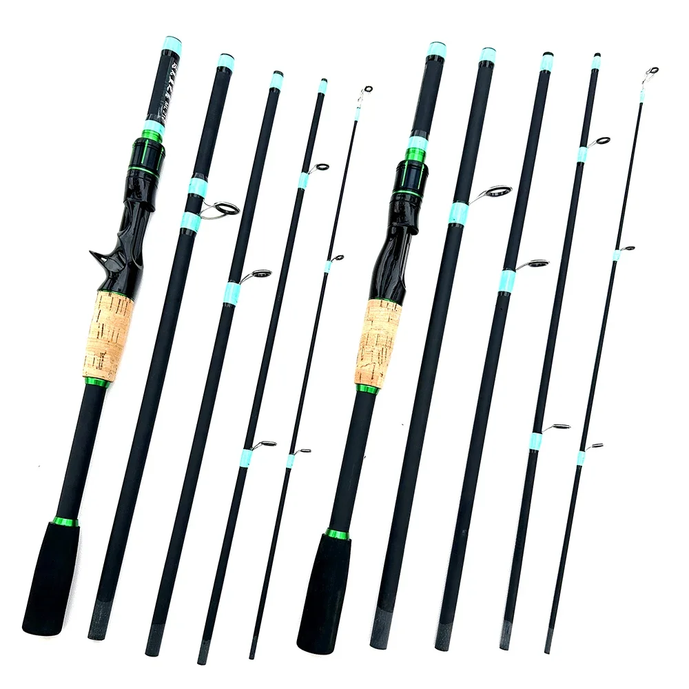 Casting Spinning Angelrute mit – Fishing Lure Jig Bewertung und Preis